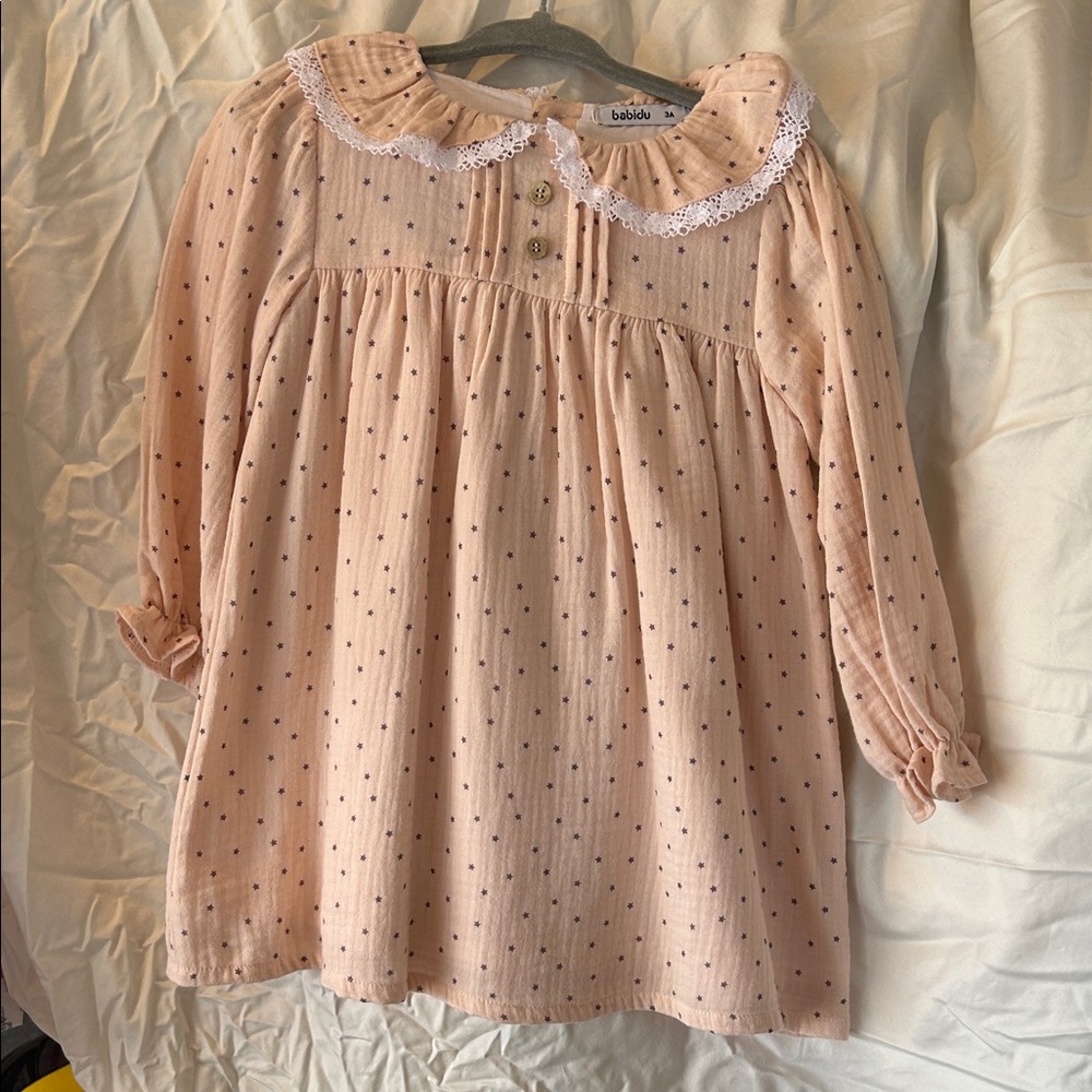 Babidu Muslin Star Dress